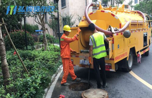 苏州园区独墅湖雨污管道清淤疏通